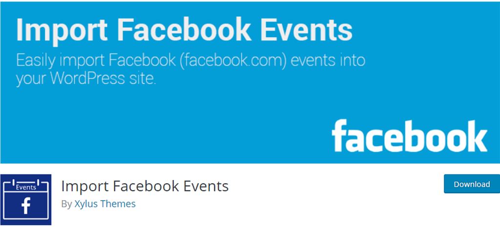 WordPressにFacebookのイベント情報を取り込むプラグイン｜Import Facebook Events プラグイン