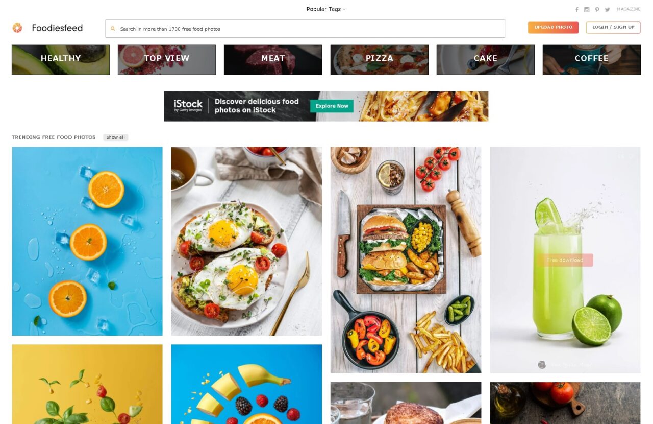 【Foodiesfeed⁡】料理写真に特化！商用利用化の無料でおしゃれなフォトストックサイト