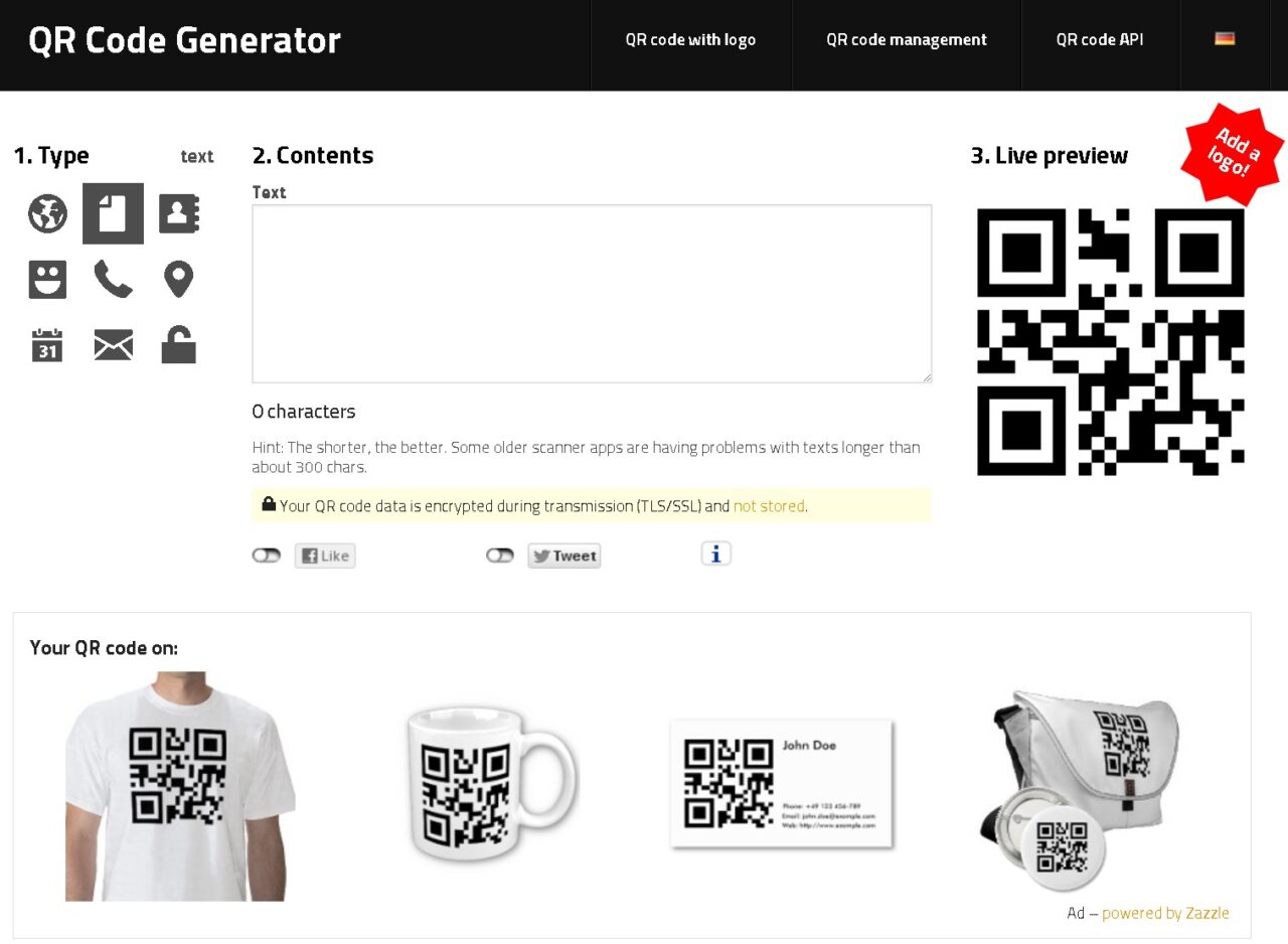【スプレッドシート】goQR.me APIを利用してQRコードを作成する｜QR Code Generator