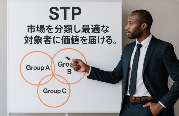 STPとは？市場を分類し最適な対象者に価値を届ける