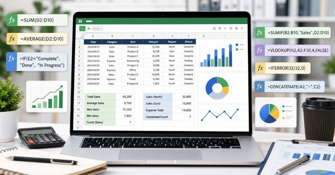 実務で使えるGoogleスプレッドシートの関数まとめ