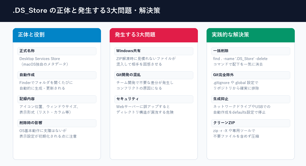 .DS_Store の正体と発生する3大問題・解決策