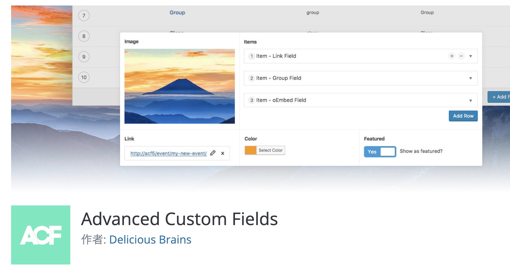 Advanced Custom Fieldsプラグインの基本的な使い方について【WordPress】