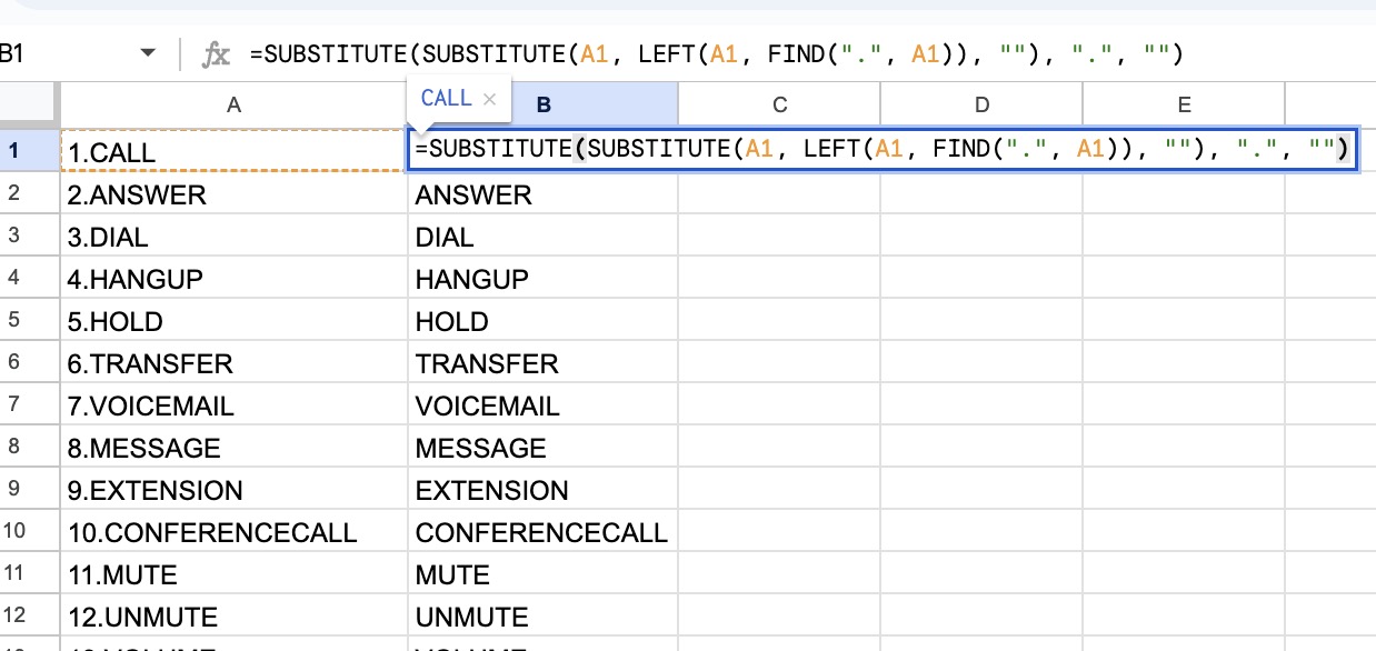 【Googleスプレッドシート】指定した文字から左側を取り除く
